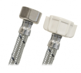 CONECTOR FLEXIBLE COFLEX ACERO SANITARIO 1/2FIPX7/8AM-50CM