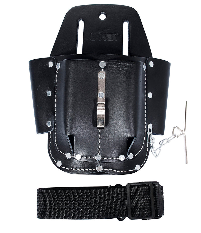 Portaherramientas De Piel Tipo Vaqueta 5 bolsillos