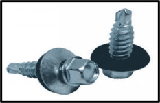 PIJA LAP HEX PUNTA DE BROCA ENSAM JGO 1/4X7/8 GALV CAB 3/8