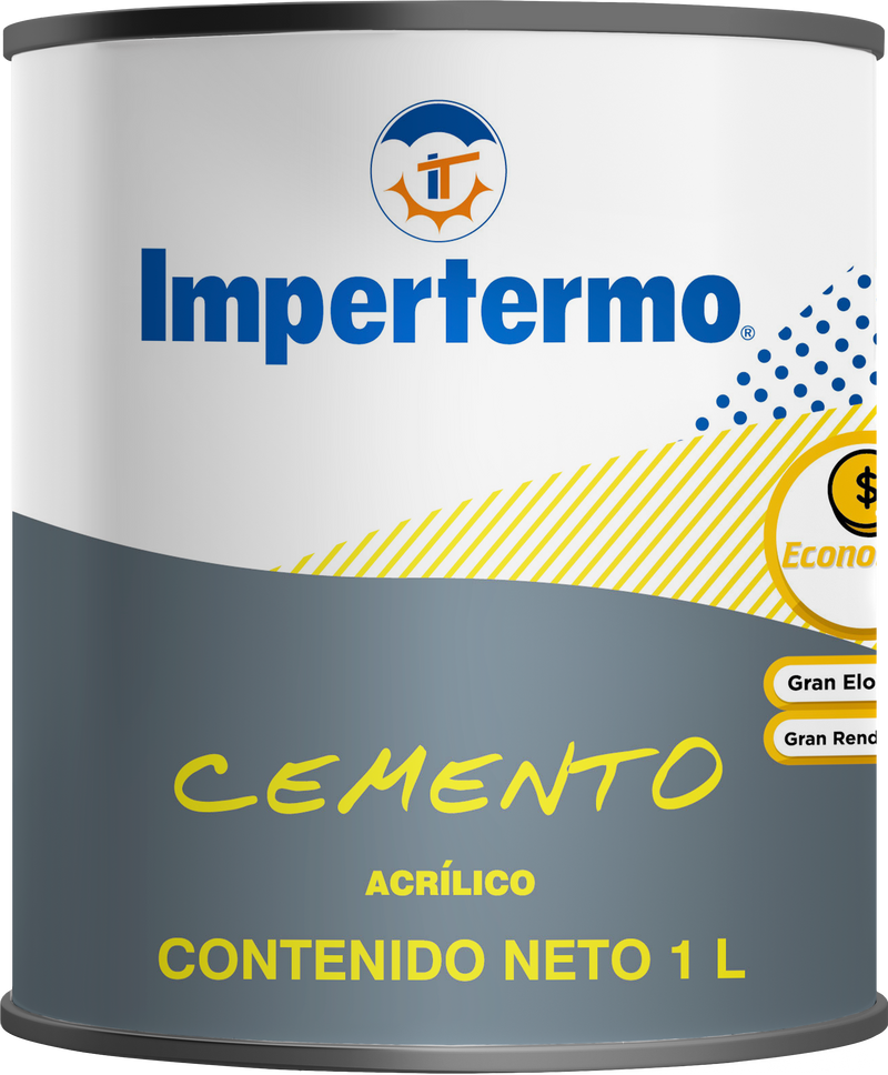 IMPERTERMO CEMENTO PLASTICO LITRO