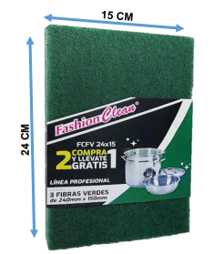 FIBRA VERDE JUMBO 24 x 15 C/3