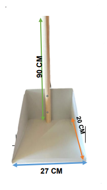 RECOGEDOR LAMINA GRANDE