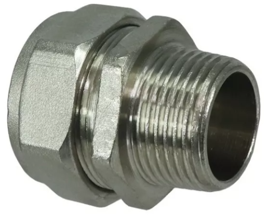 ADAPTADOR MACHO 3/4 MNPT X 3/4 COMP GAS (9043106 ADUANA/PED:16-3953-4013095-10-12-2024