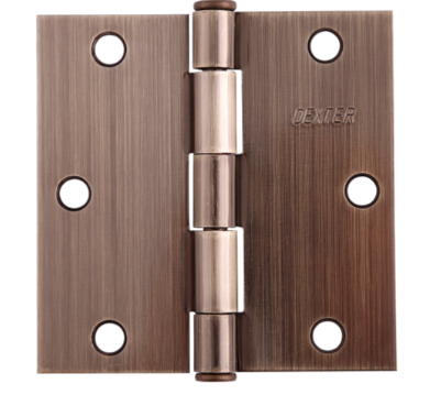 BISAGRAS DEXTER 3"x3" 2.2mm S/BALEROS C/PLANA AI C/T