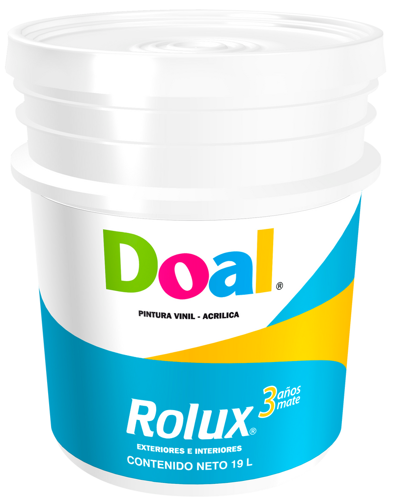 PINTURA VINILICA ROLUX 552 AZUL VINTAGE CUBETA 19L