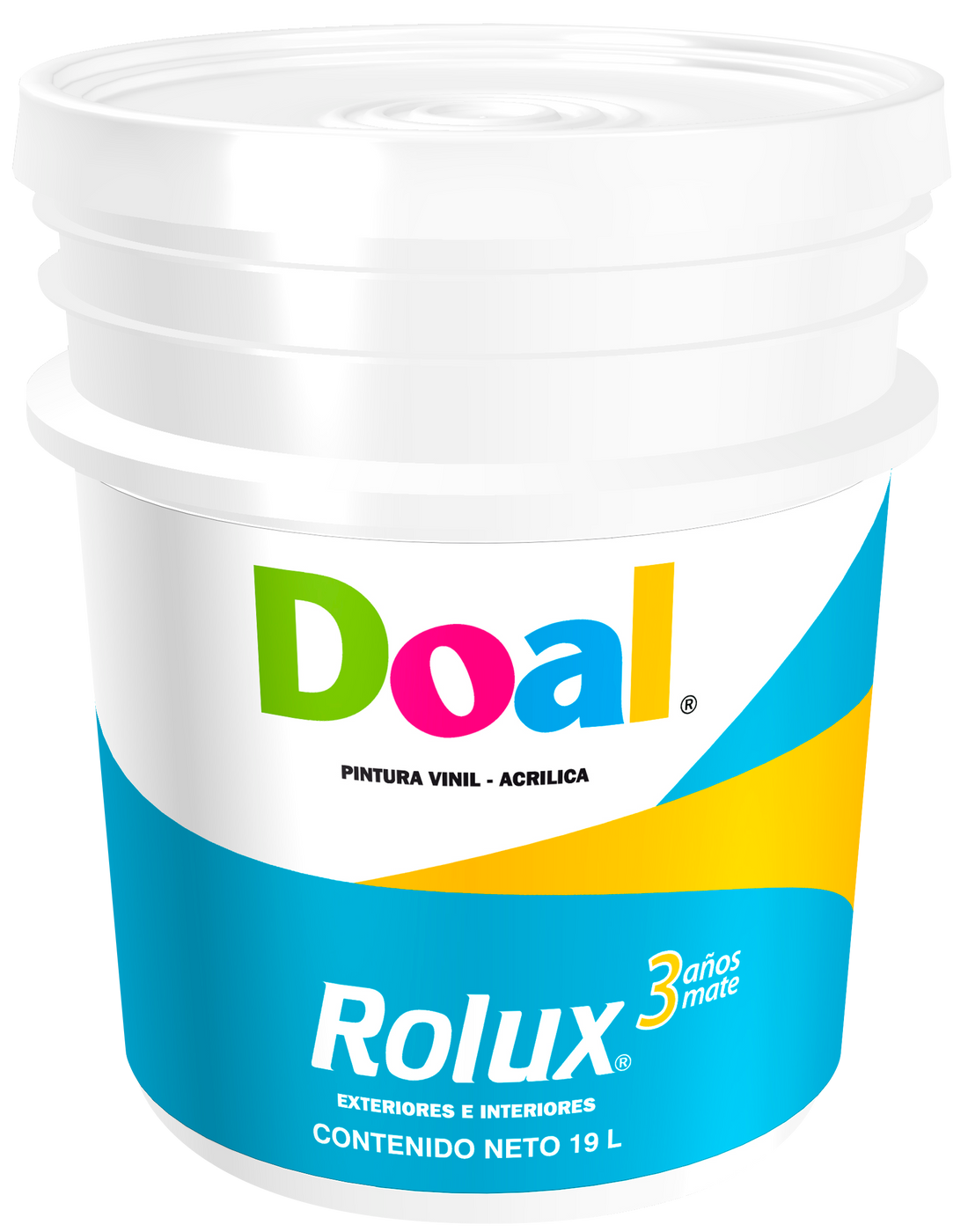 PINTURA VINILICA ROLUX 509 AZUL CERAMICO CUBETA 19L — Casa Ferretera ...