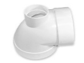CODO TALON PVC DWV 4"x2"