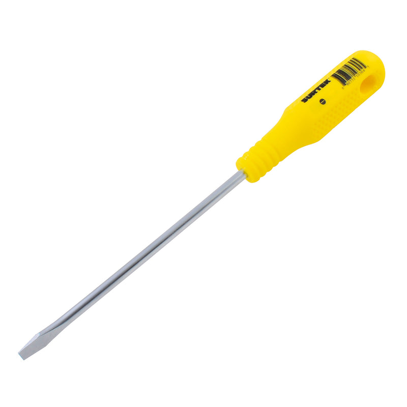 Desarmador amarillo plana redon 1/4x4"