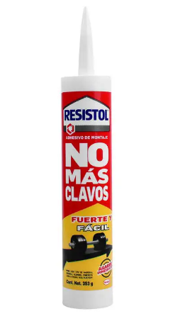RESISTOL NO MAS CLAVOS 353 G FUERTE Y FACIL  PNMC-, ,
