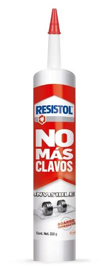 RESISTOL NO MAS CLAVOS 310G INVISIBLE, ,