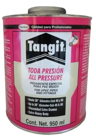 TANGIT TODA PRESION C/BROCHA 950 ML. ROSA 2029445, ,
