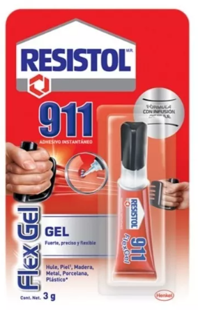 RESISTOL 911 SGEL 3G (ANTES 1813668), ,