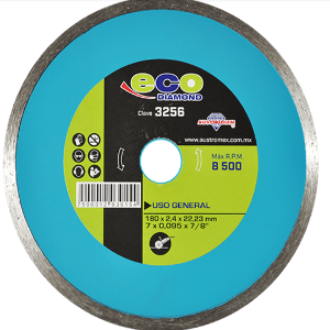 DISCO DIAMANTE RIN CONTINUO 7X0.095X7/8, ,