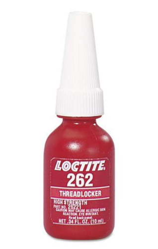 LOCTITE 262 FIJADOR DE ROSCAS BOTELLA 10 ML RESISTENCIA PERMANENTE, ,