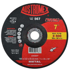 DISCO DE CORTE 7"  180 X 3.2  X 22.23 MM A30PBF-HUM