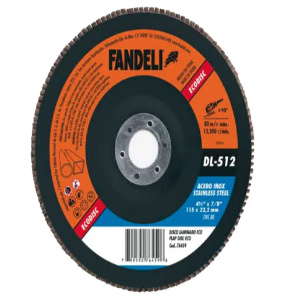 DISCO LAMINADO ZIRC-INOX 4" 1/2 G-80 (ECODISC-DL-512), ,