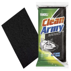 ALMOHADILLA 102 X 152 MM. NEGRA