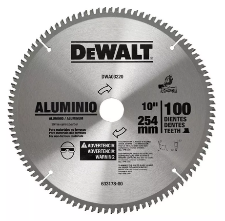 D SIERRA 10X100 DIENTES FLECHA 30MM C