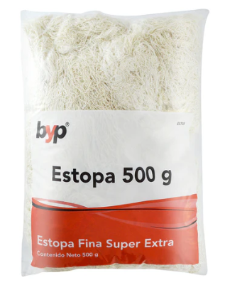 ESTOPA CREMA BYP 1/2 KILO