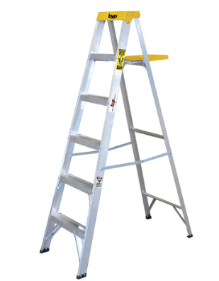 ESCALERA TIJERA TIPO II 6 ESC AMARILLA