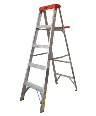 ESCALERA TIJERA TIPO III 4 ESC ROJA