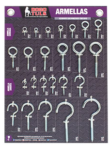 MUESTRARIO DE ARMELLAS CON 24 PZAS
