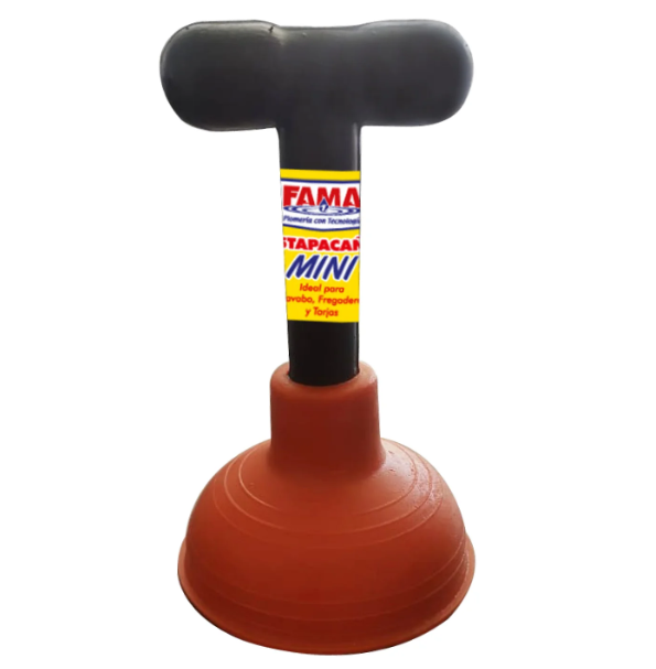 Ayudante de Plomero Destapacaño "MINI" para Lavabo y Fregadero (2308)