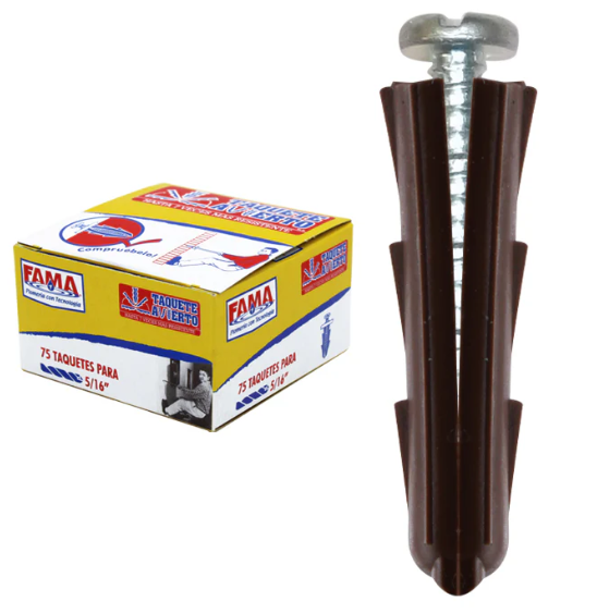 Cajita Con 100 Taquetes Abierto 1/4" (9491)