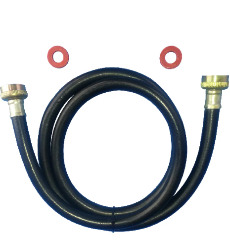 Conector Alimentador de Llenado Negra Para Lavadora 3/4" X 3/4" X 120cms.-48" (9500)
