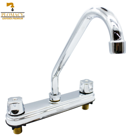 Mezcladora Para Fregadero 8" Maneral Tipo Universal  Plomacy  (PM8U)