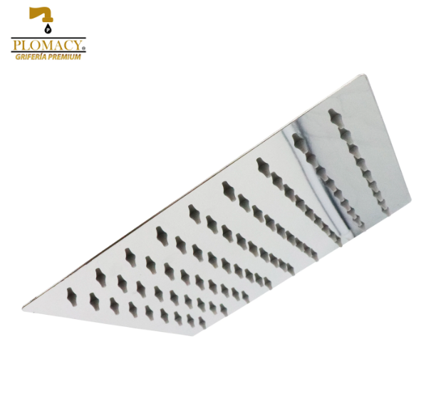 Regadera Cuadrada de 20cm Acero Inoxidable Plomacy (RC20)