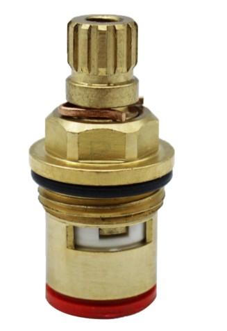 Cartucho Lavabo Fregadero Ceramico Agua Fría y Caliente 12 Estrías Plomacy (RCLF)