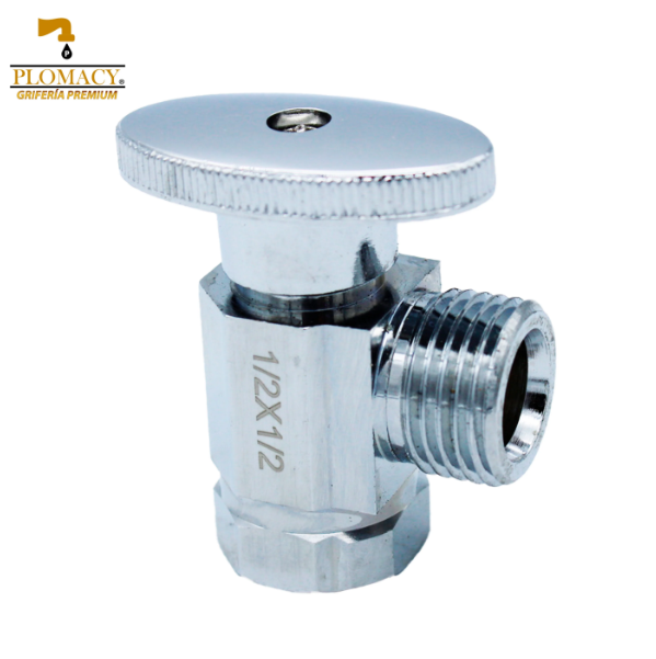 Valvula de Control Premium 1/2" x 1/2" 1/4" de Vuelta Plomacy (VCP13)