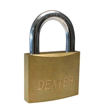 CANDADO DEXTER LATONADO 25 MM GC