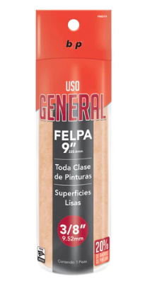 FELPA 9'' ONE COAT DENSIDAD MEDIA 3/8"