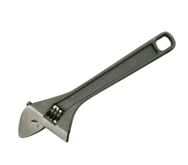 Llave ajustable pavonada 12"