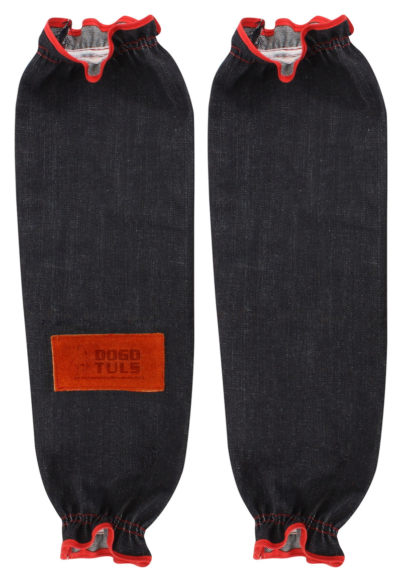 MANGA DE MEZCLILLA CON DOS RESORTES