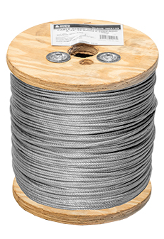 CABLE ACERO GALVANIZADO 1/16 7X7 100mt (Se vende por metro)