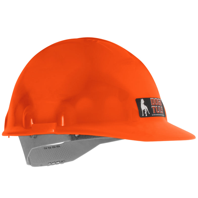 CASCO CACHUCHA INTERVALOS NARANJA