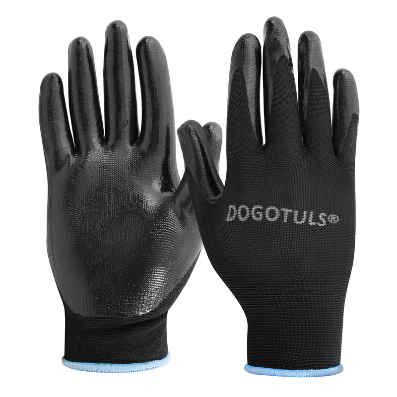 GUANTE NYLON PALMA NITRILO NEGRO CH