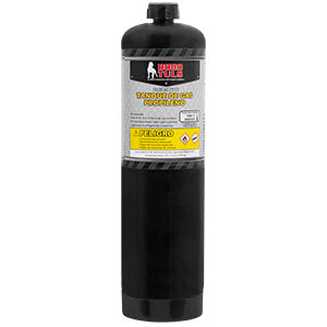 TANQUE GAS PROPILENO NEGRO 14 OZ DOGO