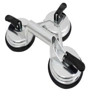 VENTOSA DE ALUMINIO TRIPLE  150KG 123MM