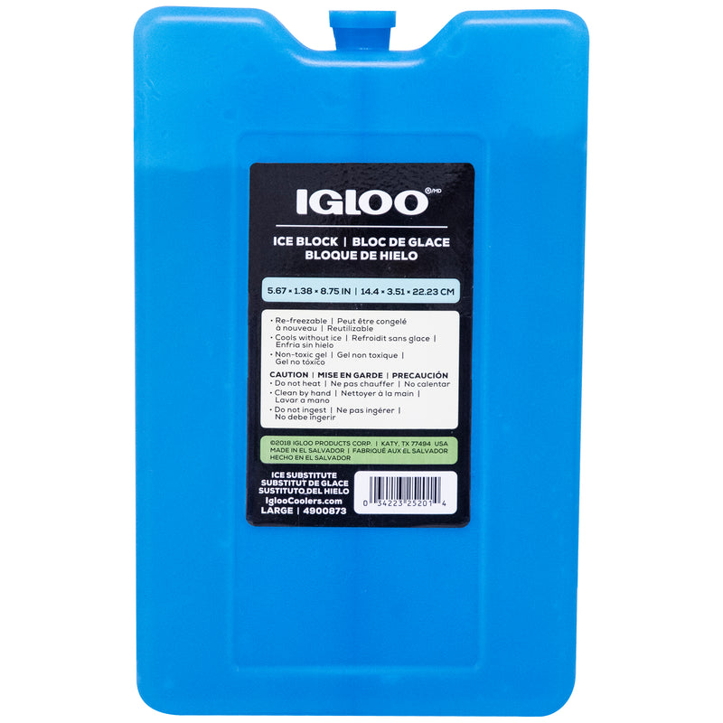 BLOQUE DE HIELO REFRIGERANTE IGLOO GDE