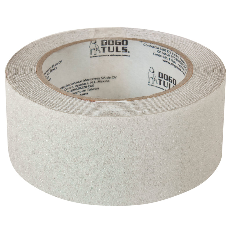 CINTA ANTIDERRAPANTE 2" X 15' (4.6mt) TRANSPARENTE
