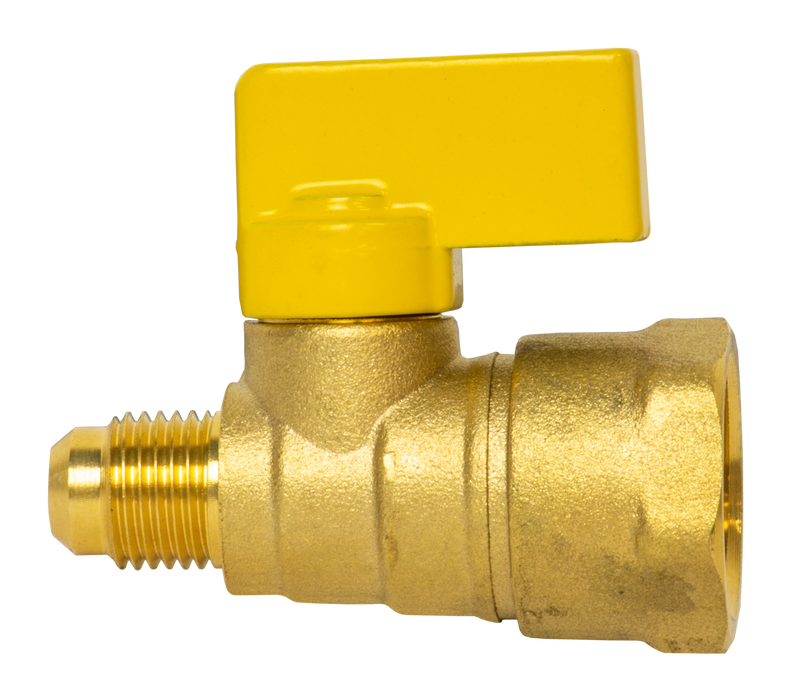 LLAVE GAS 1/2NPT X 5/16FL RECTA A GRANEL