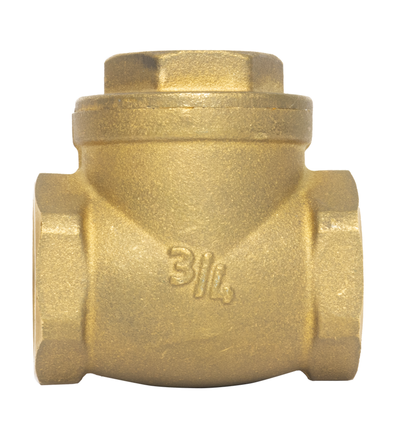 CHECK HORIZONTAL TIPO CLAMPETA 3/4 COFLEX