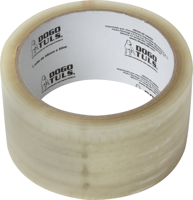 CINTA DE EMPAQUE 2" 50mts TRANSPARENTE