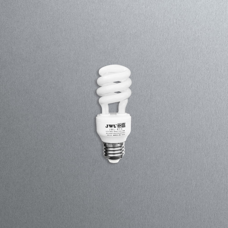 FOCO AHORRADOR  LUZ BLANCA 13W 10 000HRS