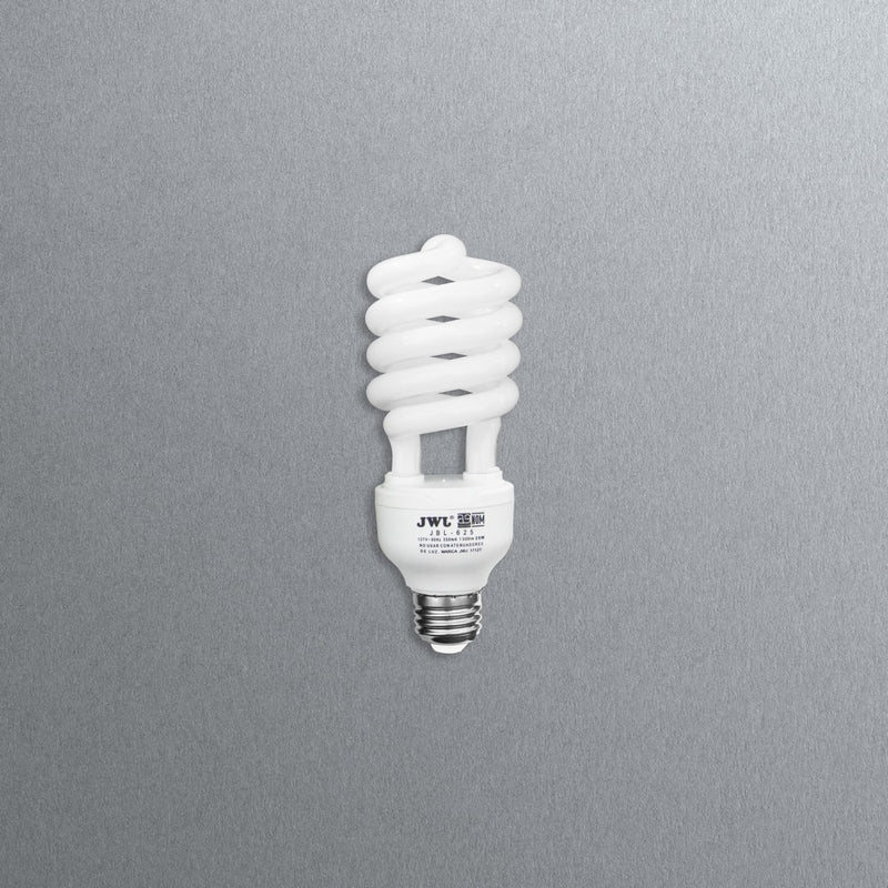 FOCO AHORRADOR  LUZ BLANCA 25W 10 000HRS