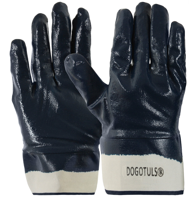 GUANTE NITRILO AZUL ALTA RESISTENCIA